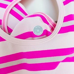 Ivivva Shirts & Tops - Ivivva Pink Striped Tank Ivivva Shirts & Tops - Ivivva Pink Striped Tank